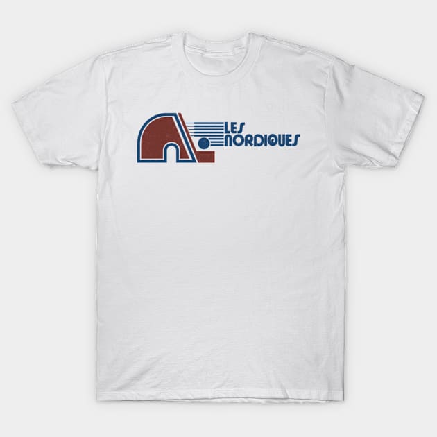 Quebec Nordiques T-Shirt by jordan5L